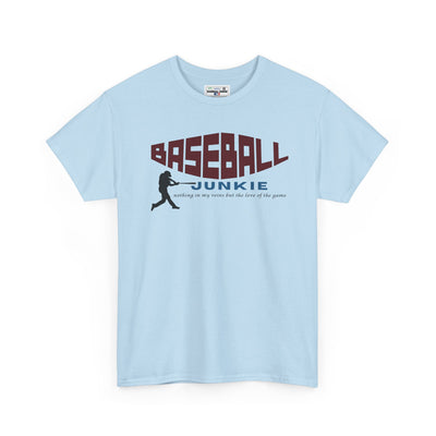 BASEBALL JUNKIE - Unisex Heavy Cotton Tee