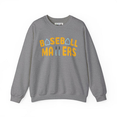 BASEBALL MATTERS - Unisex Heavy Blend™ Crewneck Sweatshirt