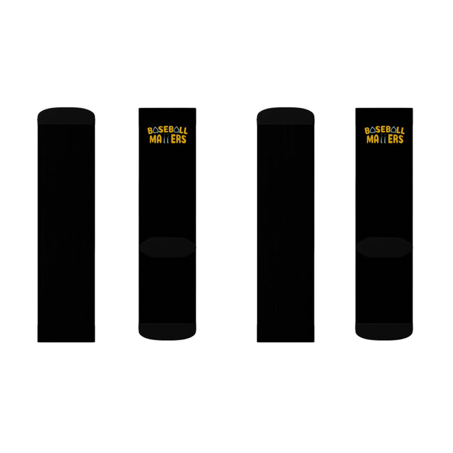 Baseball Matters Socks - Black