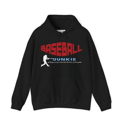 BASEBALL JUNKIE - Unisex Heavy Blend™ Hooded Sweatshirt