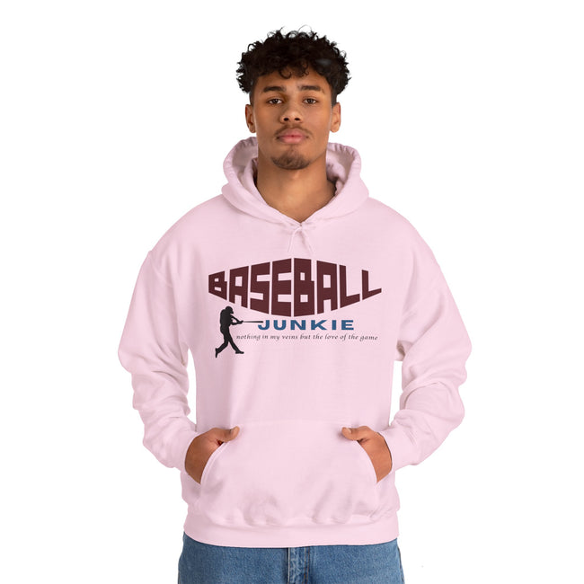BASEBALL JUNKIE - Unisex Heavy Blend™ Hooded Sweatshirt