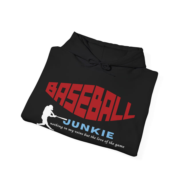 BASEBALL JUNKIE - Unisex Heavy Blend™ Hooded Sweatshirt
