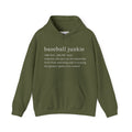 BASEBALL JUNKIE (definition hoodie-dark colors)