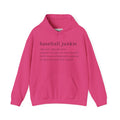 BASEBALL JUNKIE (definition hoodie- light colors)
