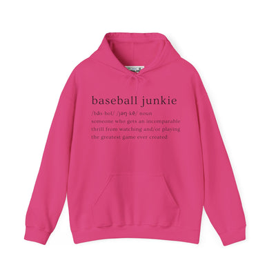BASEBALL JUNKIE (definition hoodie- light colors)