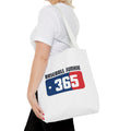 BASEBALL JUNKIE 365 - Tote Bag (White)