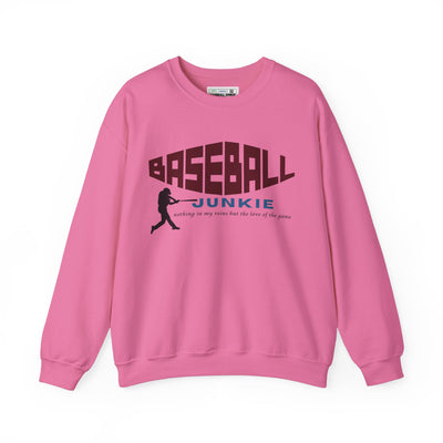 BASEBALL JUNKIE - Unisex Heavy Blend™ Crewneck Sweatshirt