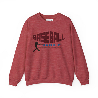 BASEBALL JUNKIE - Unisex Heavy Blend™ Crewneck Sweatshirt