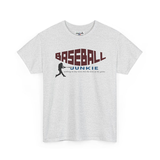BASEBALL JUNKIE - Unisex Heavy Cotton Tee
