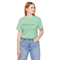BASEBALL JUNKIE DEFINITION (LIGHT COLORS) - Unisex Heavy Cotton Tee