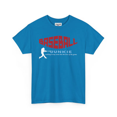 BASEBALL JUNKIE - Unisex Heavy Cotton Tee