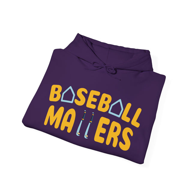 BASEBALL MATTERS - Unisex Heavy Blend™ Hooded Sweatshirt