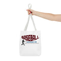 BASEBALL JUNKIE - Tote Bag (White)