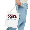 BASEBALL JUNKIE - Tote Bag (White)