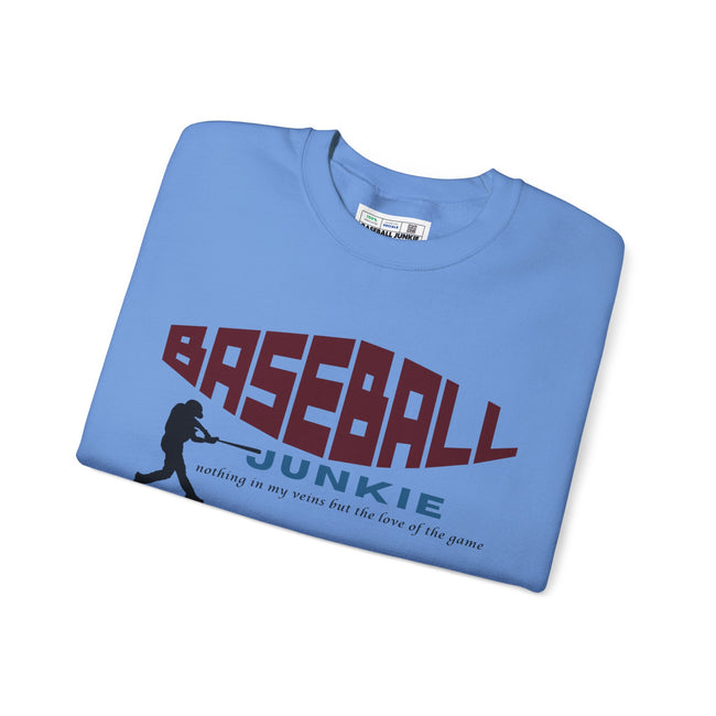 BASEBALL JUNKIE - Unisex Heavy Blend™ Crewneck Sweatshirt