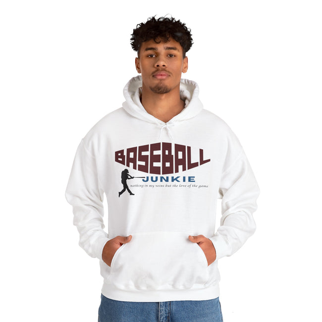 BASEBALL JUNKIE - Unisex Heavy Blend™ Hooded Sweatshirt