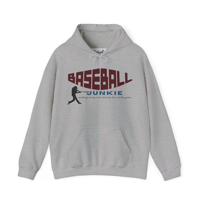 BASEBALL JUNKIE - Unisex Heavy Blend™ Hooded Sweatshirt