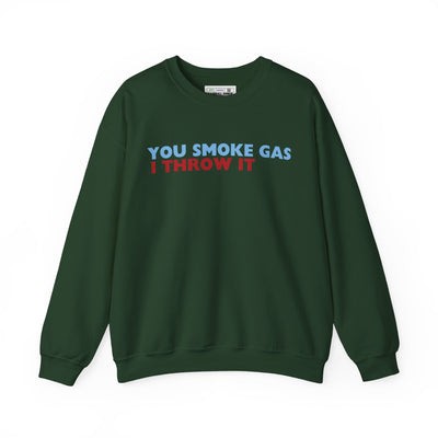 SMOKE GAS (Plain) - Unisex Heavy Blend™ Crewneck Sweatshirt