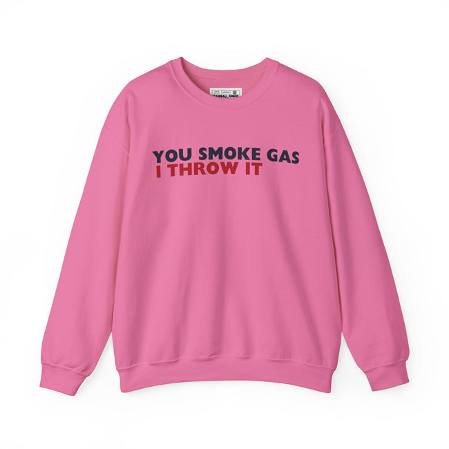 SMOKE GAS (Plain) - Unisex Heavy Blend™ Crewneck Sweatshirt