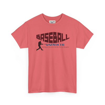 BASEBALL JUNKIE - Unisex Heavy Cotton Tee