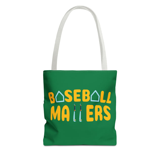 BASEBALL MATTERS - Tote Bag (Green)