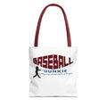 BASEBALL JUNKIE - Tote Bag (White)