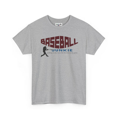 BASEBALL JUNKIE - Unisex Heavy Cotton Tee