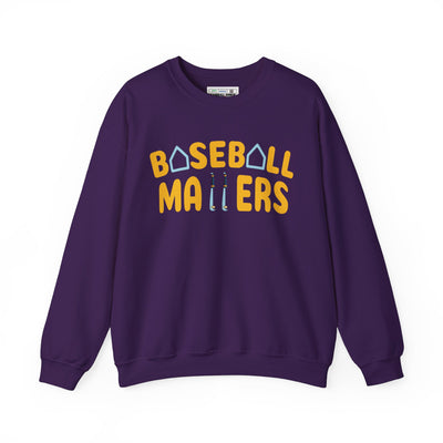 BASEBALL MATTERS - Unisex Heavy Blend™ Crewneck Sweatshirt