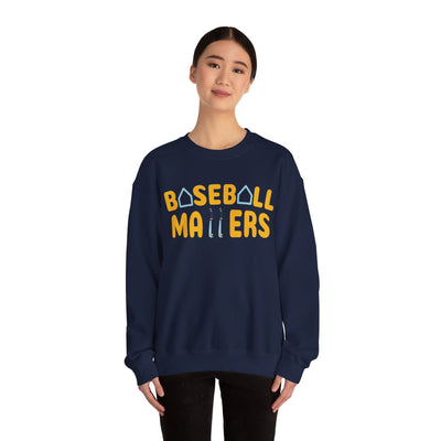 BASEBALL MATTERS - Unisex Heavy Blend™ Crewneck Sweatshirt