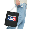 BASEBALL JUNKIE 365 - Tote Bag (Black)