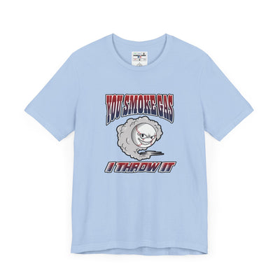 SMOKE GAS - Unisex Jersey Short Sleeve Tee