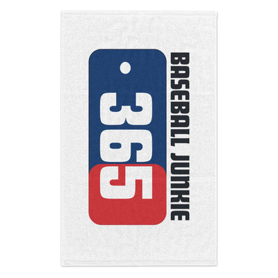 BASEBALL JUNKIE 365 - Rally Towel (White)