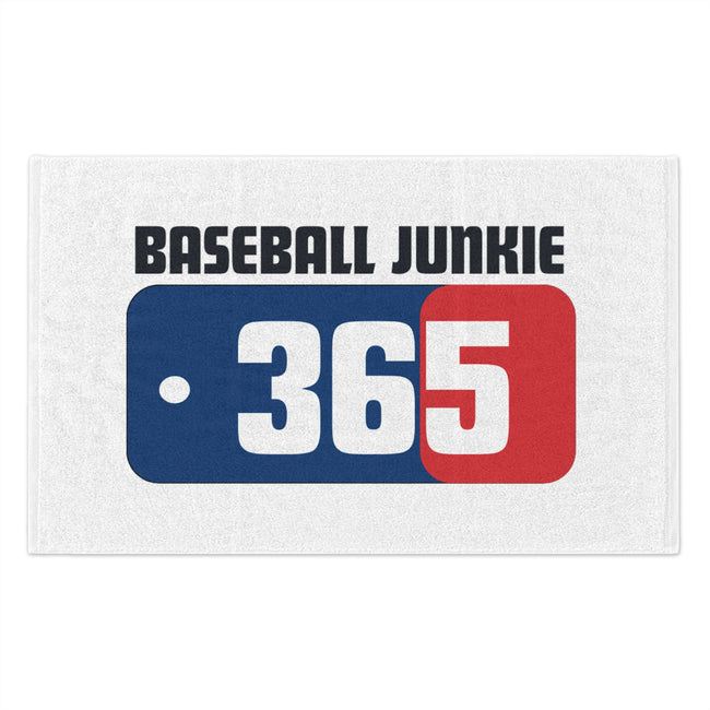 BASEBALL JUNKIE 365 - Rally Towel (White)