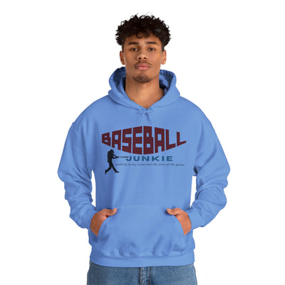 BASEBALL JUNKIE - Unisex Heavy Blend™ Hooded Sweatshirt