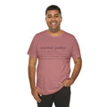 BASEBALL JUNKIE DEFINITION (LIGHT COLORS) - Unisex Heavy Cotton Tee
