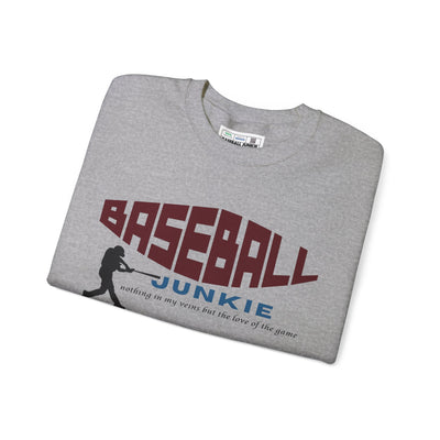 BASEBALL JUNKIE - Unisex Heavy Blend™ Crewneck Sweatshirt