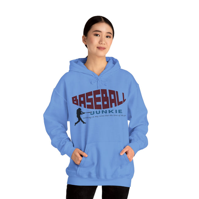 BASEBALL JUNKIE - Unisex Heavy Blend™ Hooded Sweatshirt
