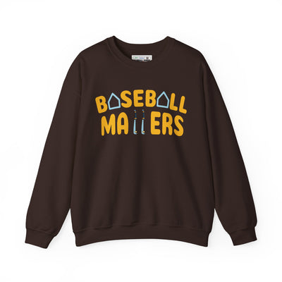 BASEBALL MATTERS - Unisex Heavy Blend™ Crewneck Sweatshirt