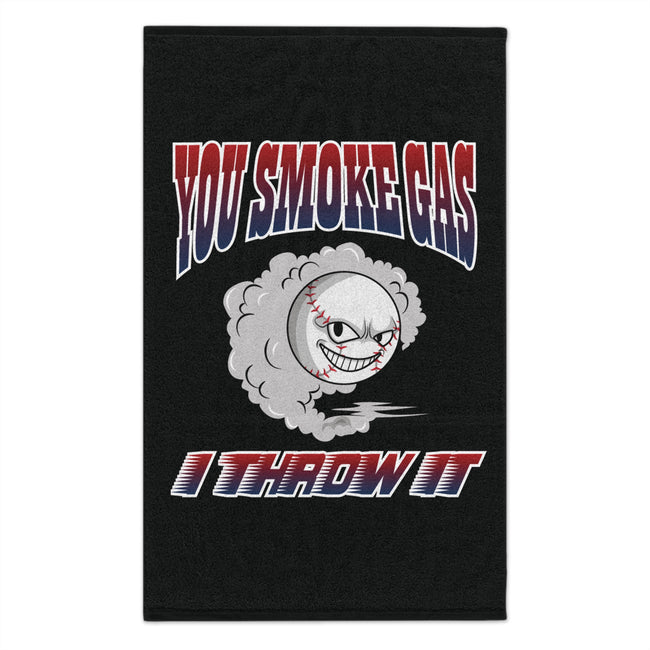 SMOKE GAS - Rally Towel (Black)