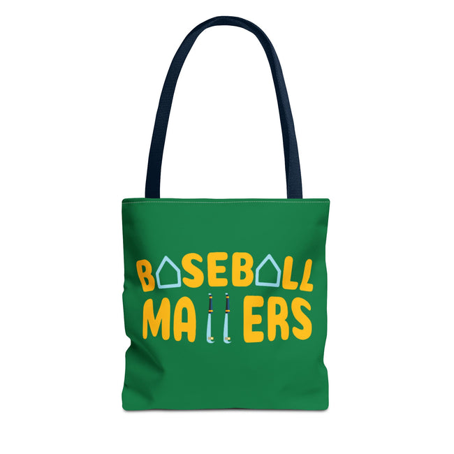 BASEBALL MATTERS - Tote Bag (Green)