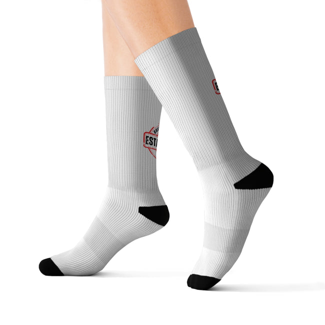 Baseball Junkie Established 2024 Socks