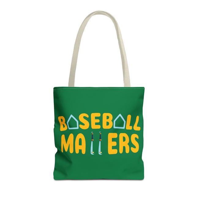 BASEBALL MATTERS - Tote Bag (Green)