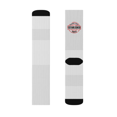 Baseball Junkie Established 2024 Socks