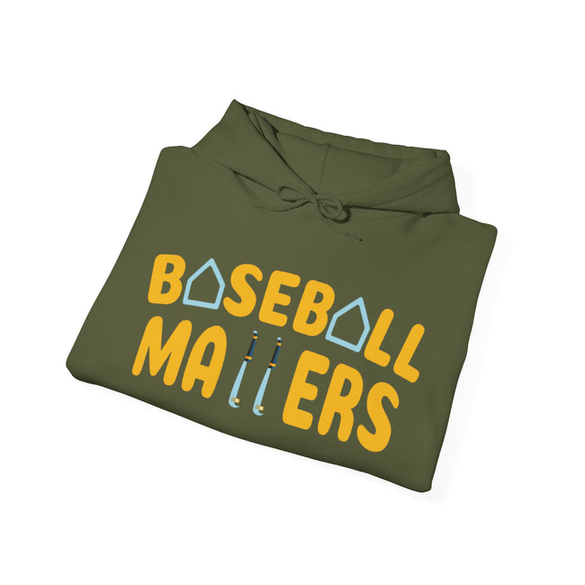 BASEBALL MATTERS - Unisex Heavy Blend™ Hooded Sweatshirt
