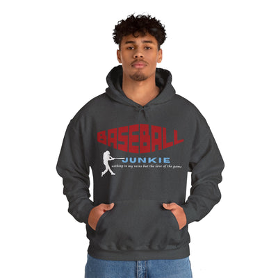BASEBALL JUNKIE - Unisex Heavy Blend™ Hooded Sweatshirt