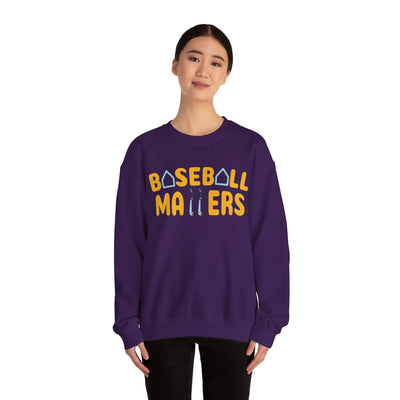 BASEBALL MATTERS - Unisex Heavy Blend™ Crewneck Sweatshirt