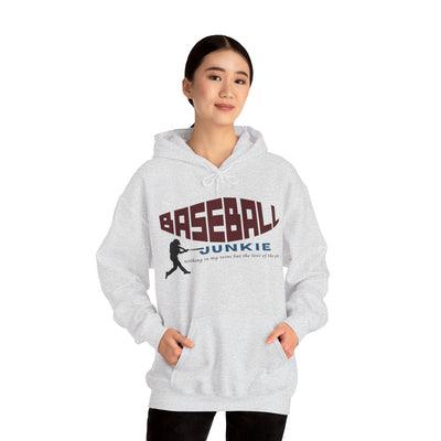 BASEBALL JUNKIE - Unisex Heavy Blend™ Hooded Sweatshirt