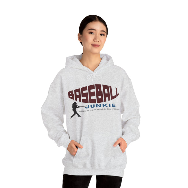 BASEBALL JUNKIE - Unisex Heavy Blend™ Hooded Sweatshirt