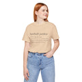 BASEBALL JUNKIE DEFINITION (LIGHT COLORS) - Unisex Heavy Cotton Tee