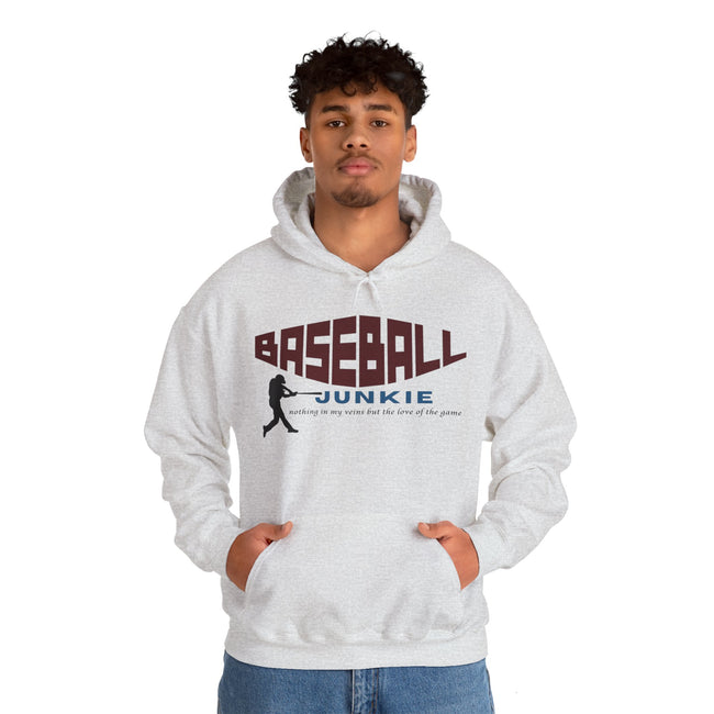 BASEBALL JUNKIE - Unisex Heavy Blend™ Hooded Sweatshirt